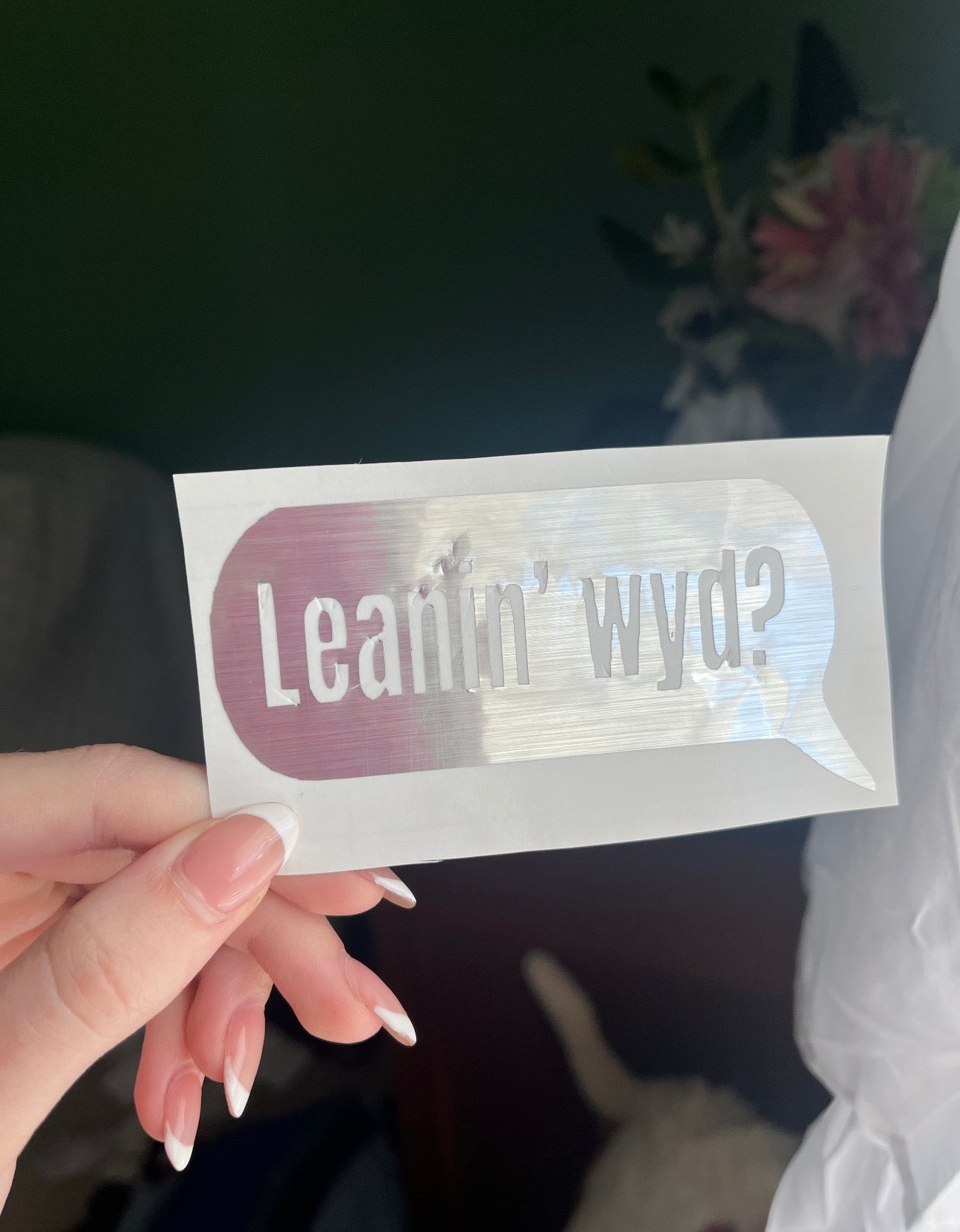 “Leaning Wyd?” Sticker