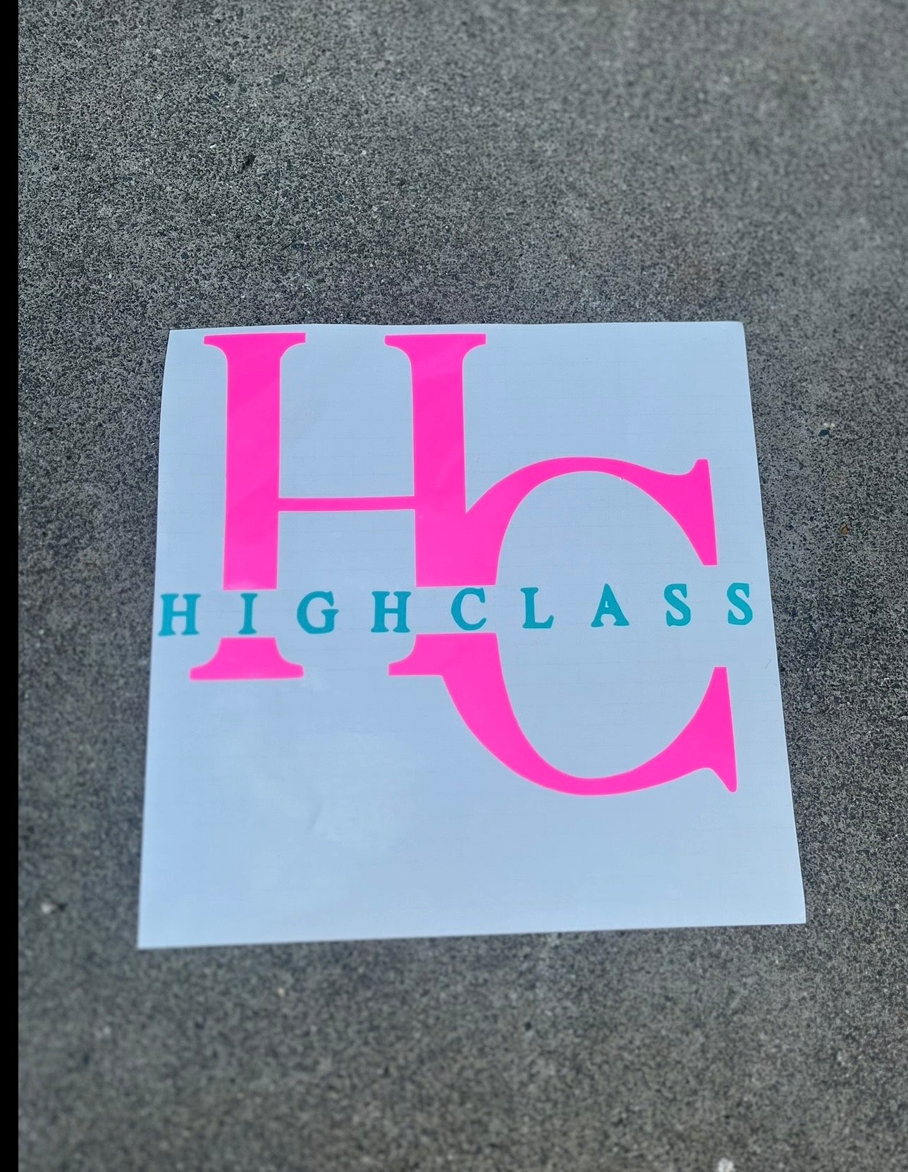 Highclass stickers
