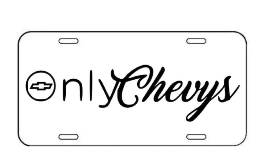 Onlychevys License Plate