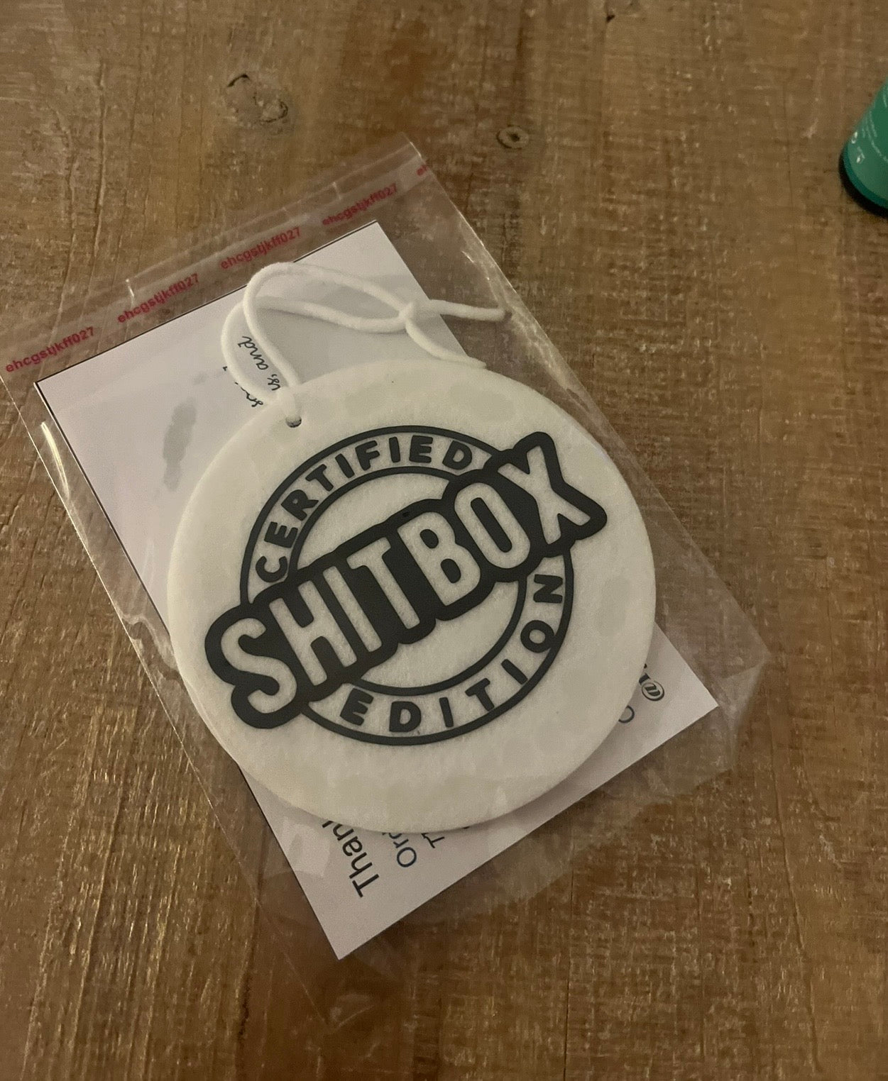 “Certified Sh-Box Edition” Air freshener