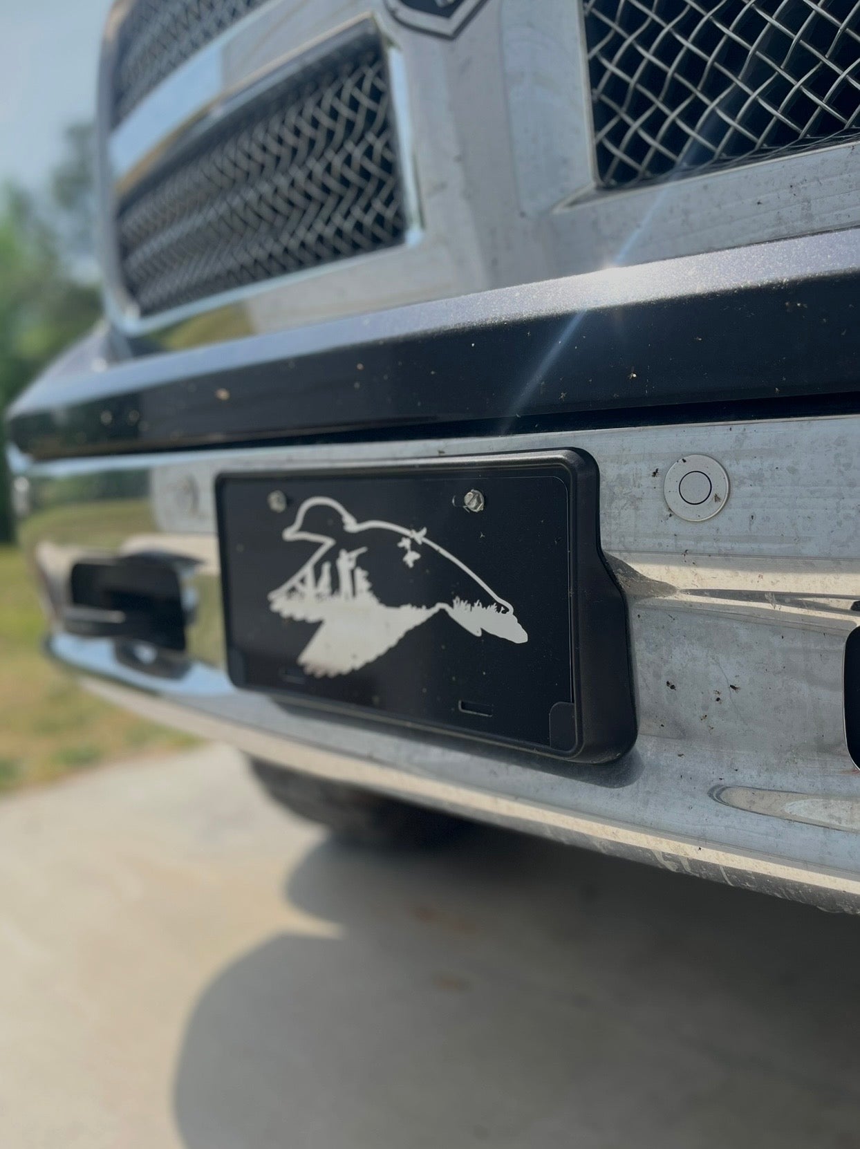 “Duck Hunter” License plate