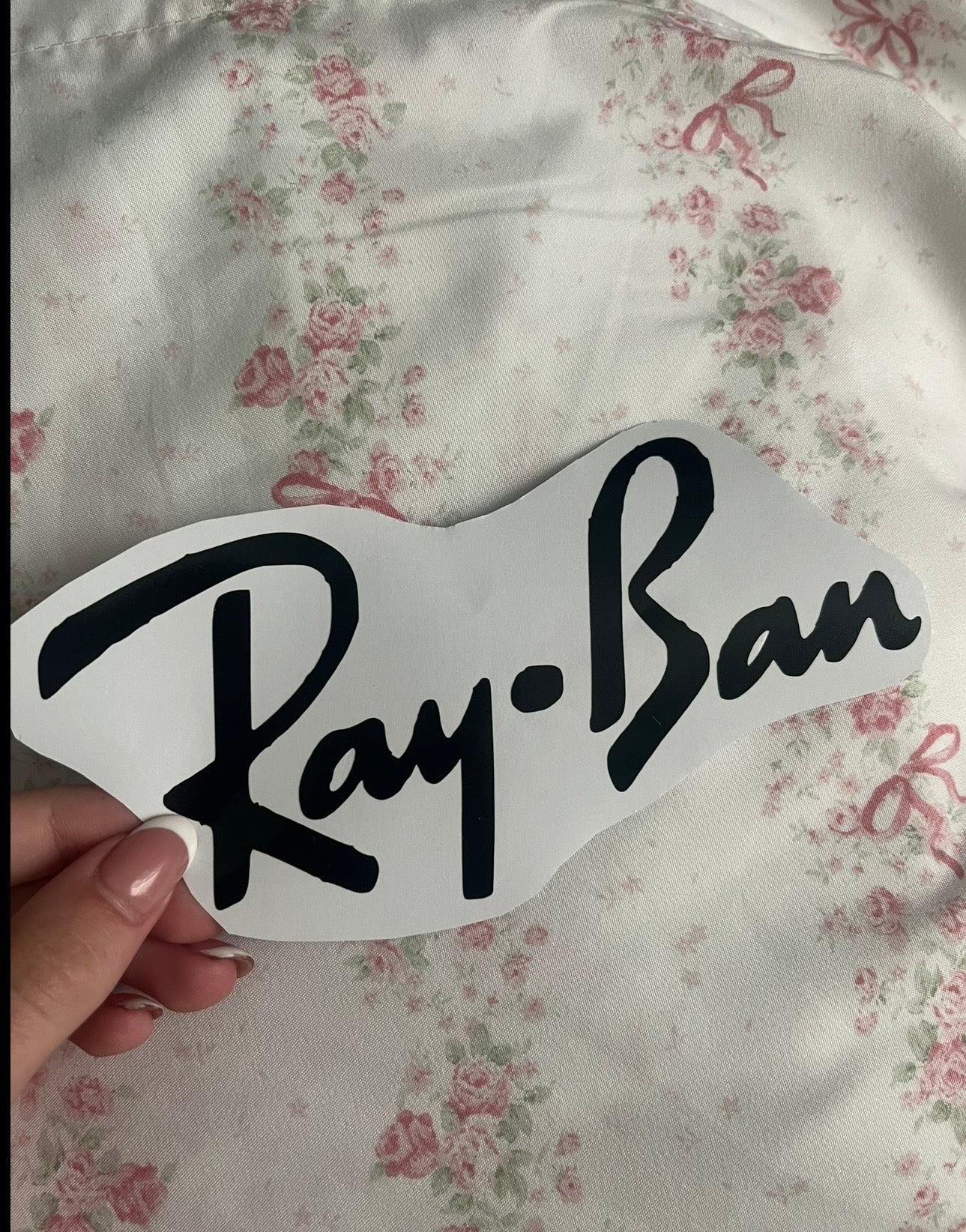 “Ray-Ban” Sticker
