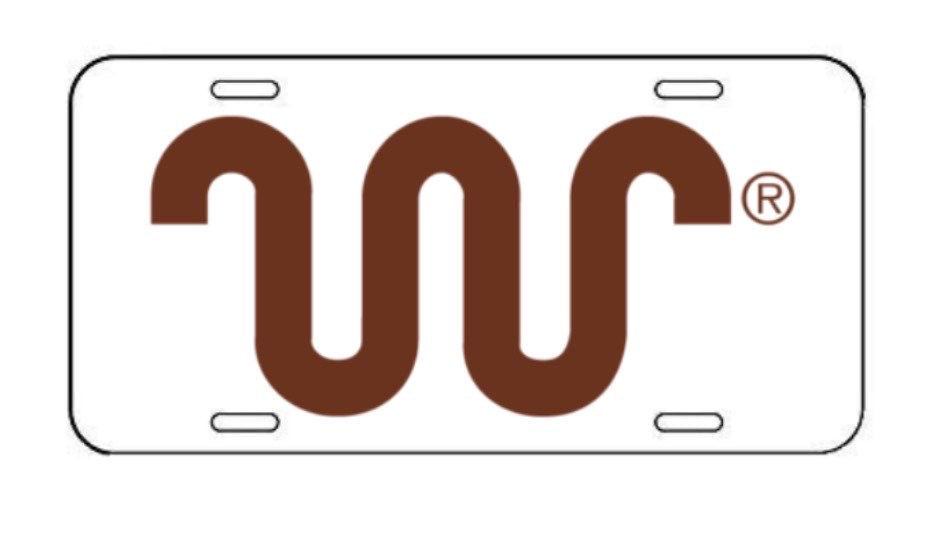 King Ranch Logo License Plate