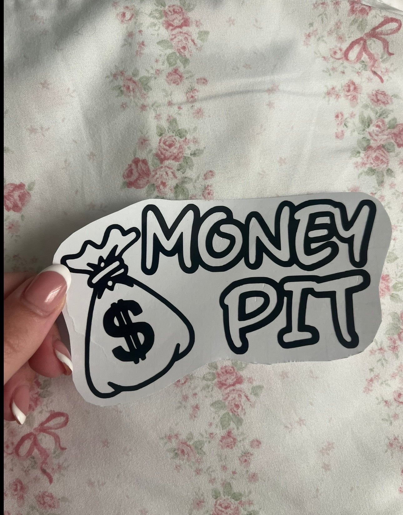 “Money Pit” Sticker